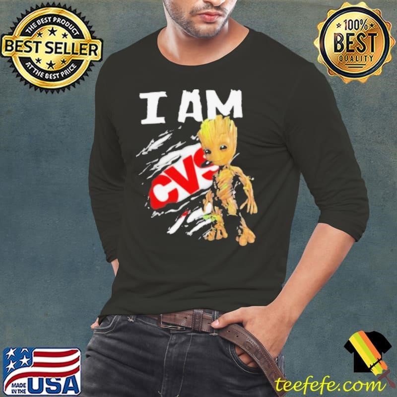 I Am Groot CVS Logo Long Sleeve Tee