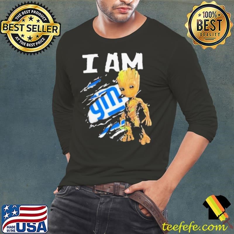 I Am Groot GENERAL MOTORS Logo Long Sleeve Tee