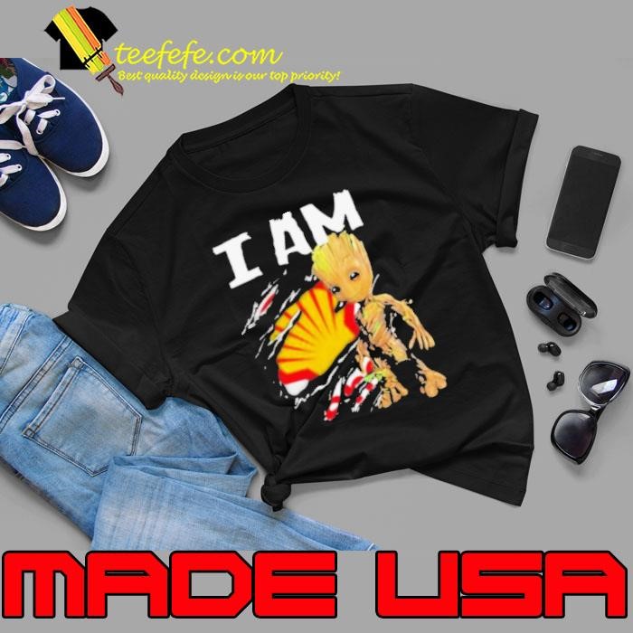 I Am Groot SHELL Logo Shirt