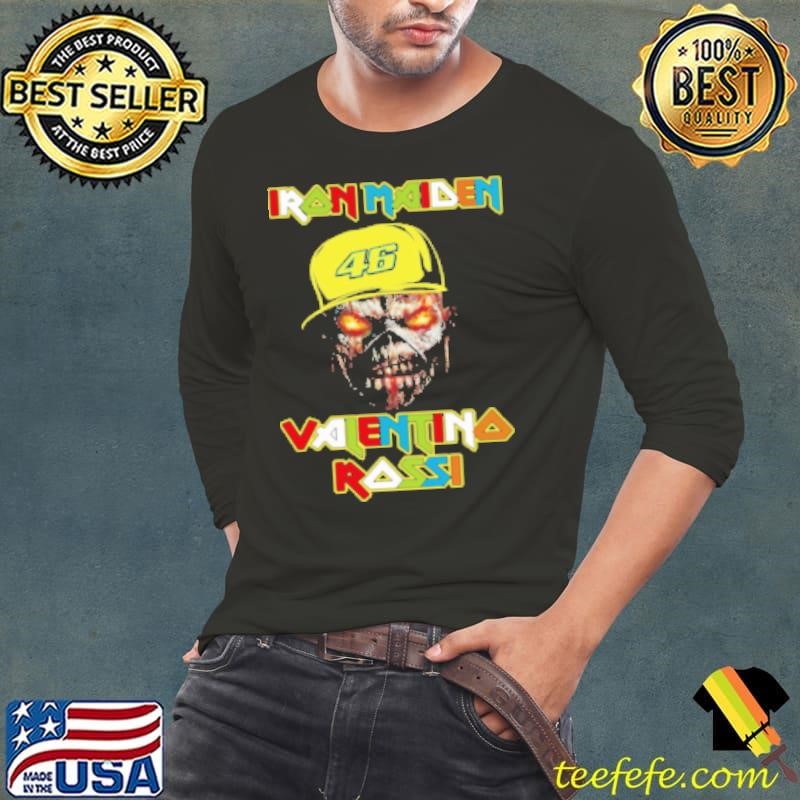 Iron Maiden Valentino Rossi Long Sleeve Tee