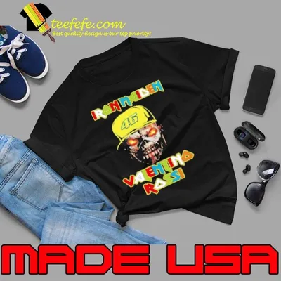 Iron Maiden Valentino Rossi Shirt