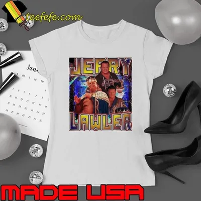 JERRY LAWLER American color commentator and professional wrestler T-Shirt