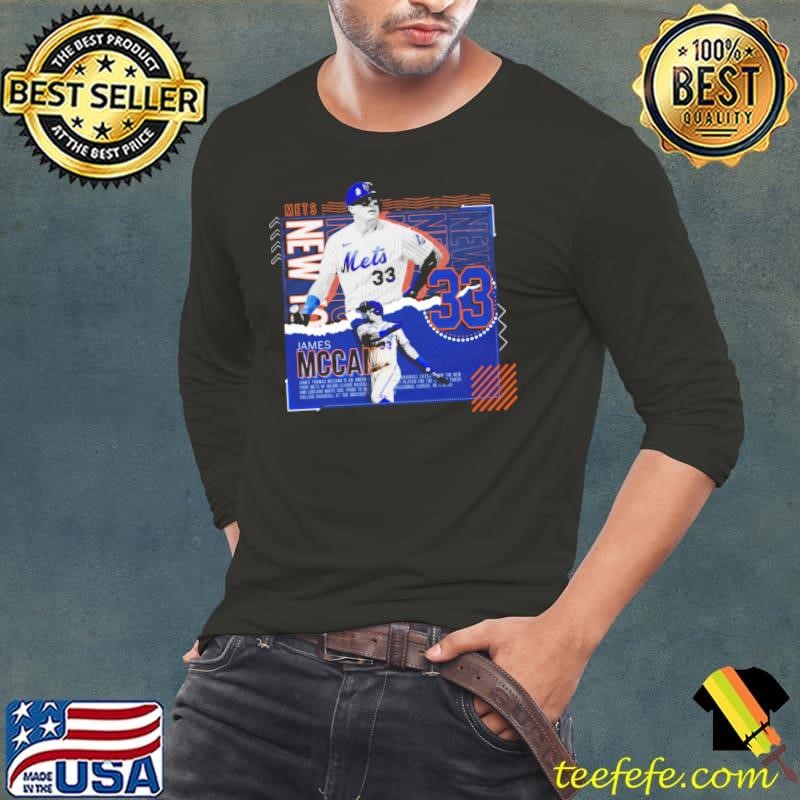 James mccann American professional baseball catcher for the Baltimore Orioles Long Sleeve Tee