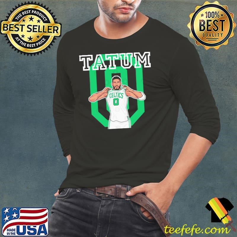 Jayson tatum celebration vs MAVS American professional basketball Boston Celtics T-Shirt