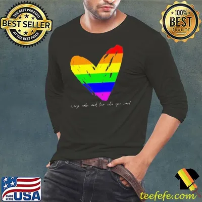 Keep Calm And Love Who You Want Shirt