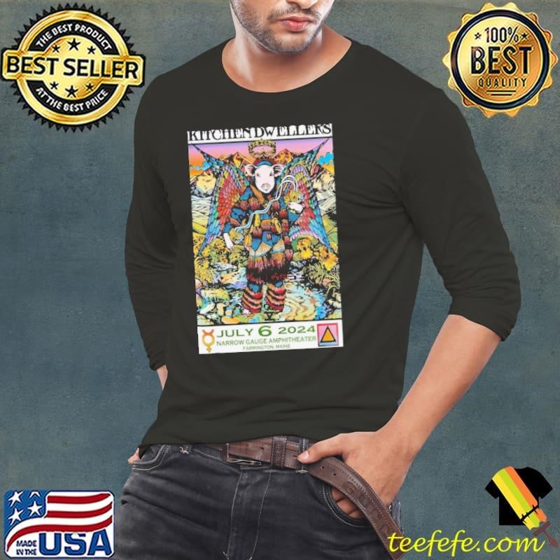 Kitchen Dwellers July 6 2024 Narrow Gauge Cinemas Farmington ME Poster Shirt