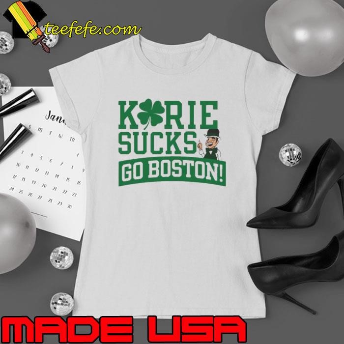 Kyrie Sucks Go Boston Champions 2024 Ladies tee