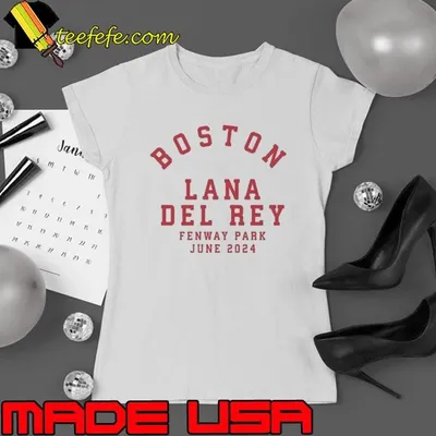 Lana Del Rey Fenway Park June 2024 Shirt