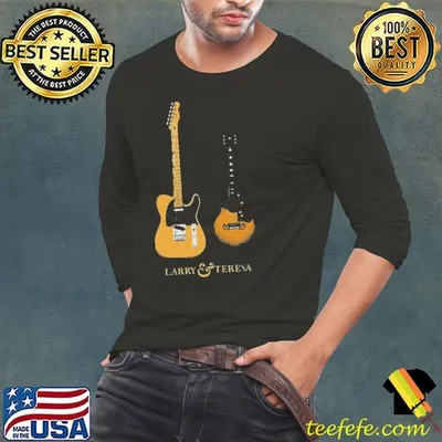 Larry Campbell & Teresa Williams Guitar Dark Shirt