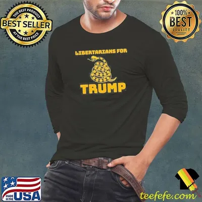 Libertarians For Trump Gadsden Shirt