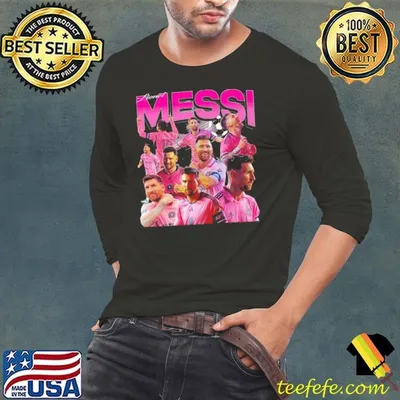 Lionel Messi Argentine professional footballer Miami Collage Shirt