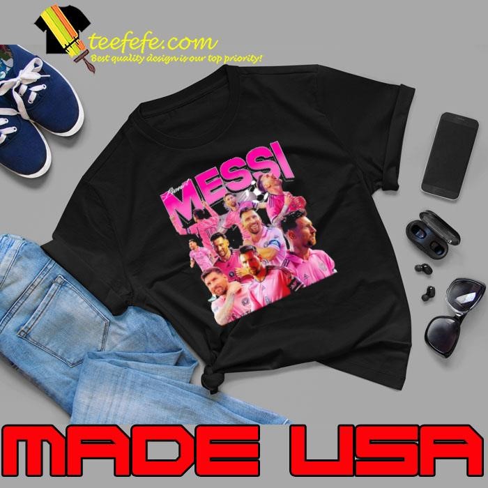 Lionel Messi Argentine professional footballer Miami Collage Unisex