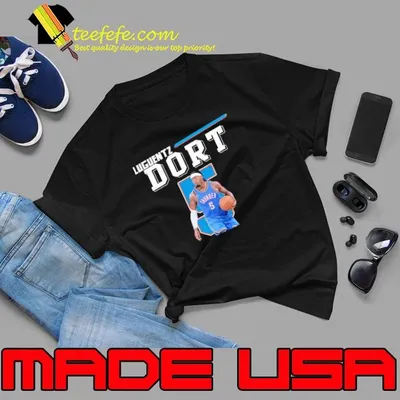Luguentz Dort American basketball player Oklahoma City Thunder T-Shirt