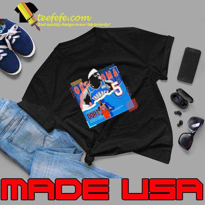 Luguentz dort Canadian basketball player Oklahoma City Thunder T-Shirt