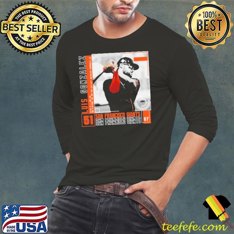 Luis gonzalez American former baseball outfielder Long Sleeve Tee