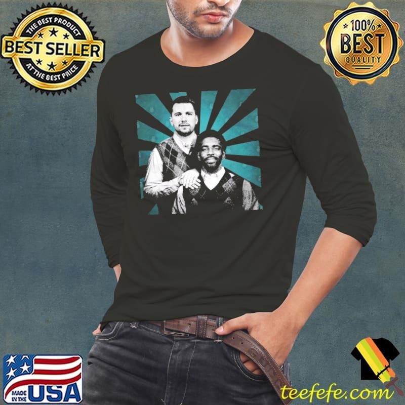 Luka and Kyrie Step Brothers Retro Pixel Long Sleeve Tee
