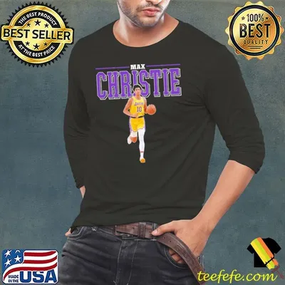 Max Christie American professional basketball player Los Angeles Lakers Shirt