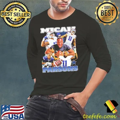 Micah Parsons American football linebacker for the Dallas Cowboys Collage Shirt
