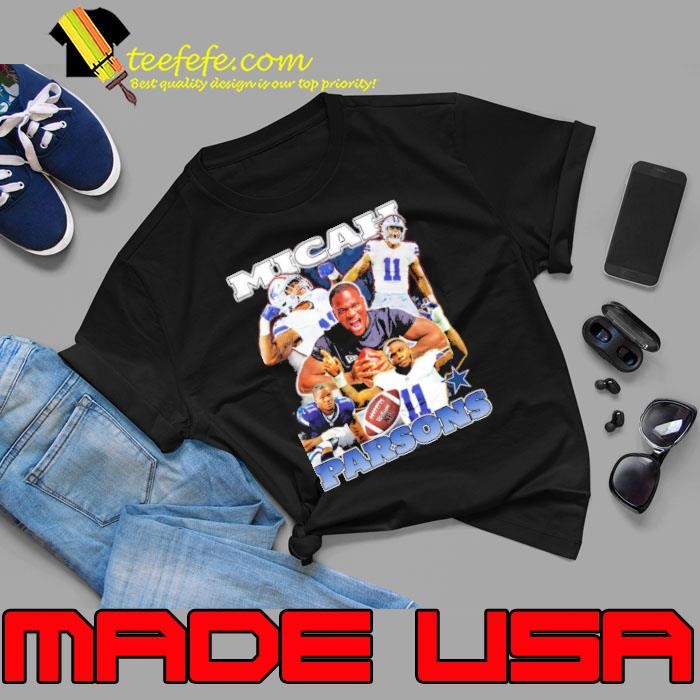 Micah Parsons American football linebacker for the Dallas Cowboys Collage Unisex