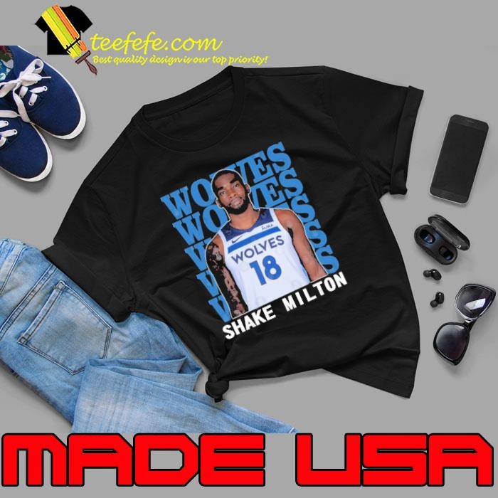 Minnesota Timberwolves Shake Milton American professional basketball player T-Shirt