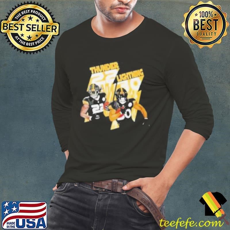 Najee Harris and Jaylen Warren Pittsburgh Steelers football cartoon Long Sleeve Tee