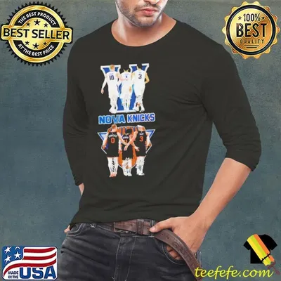 New York Knicks Villanova Wildcats The Best Trios 2024 Shirt