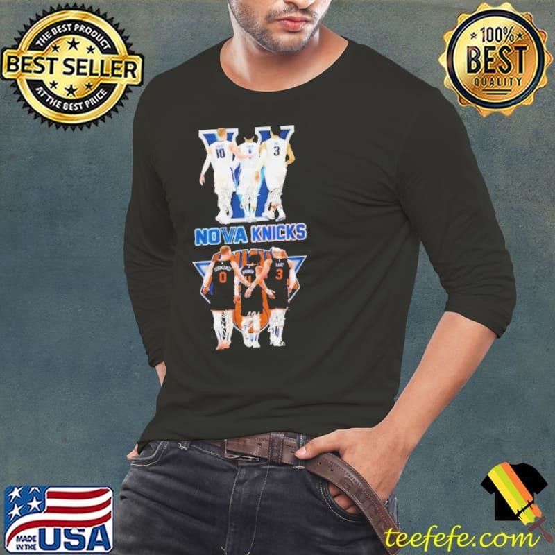 New York Knicks Villanova Wildcats The Best Trios 2024 Shirt