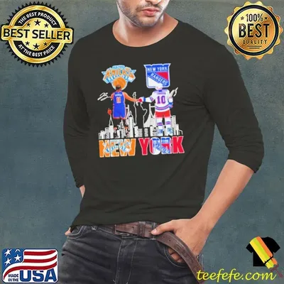 New York Rangers Artemi Panarin Jalen Brunson New York Knicks The Legends Shirt