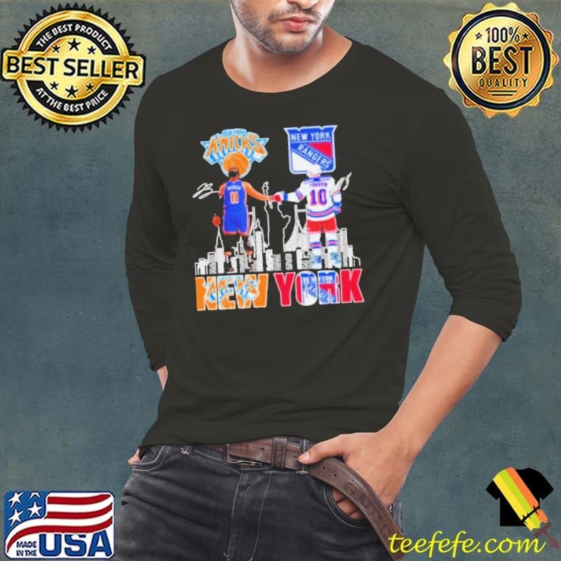 New York Rangers Artemi Panarin Jalen Brunson New York Knicks The Legends Shirt