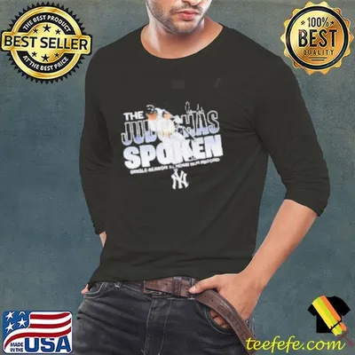 New York Yankees Aaron Judge the Judge Has spoken single season al home run record shirt