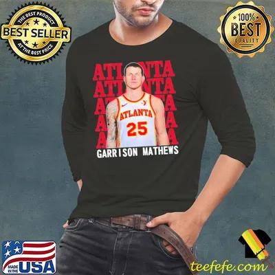 Nice Atlanta Hawks Garrison Mathews American professional basketball player Shirt
