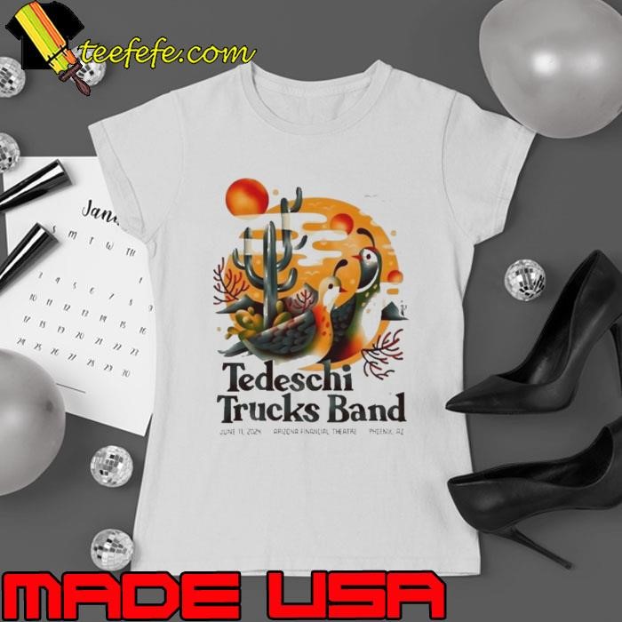 Nice Tedeschi Trucks Band Show Arizona Financial Theatre Phoenix, AZ Ladies tee