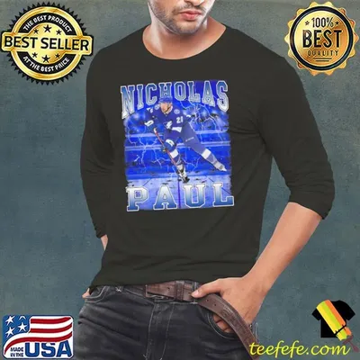 Nicholas Paul Canadian professional ice hockey forward Shirt