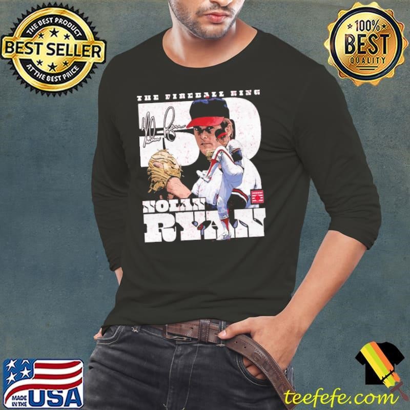 Nolan ryan throwback dual an American former professional baseball pitcher T-Shirt