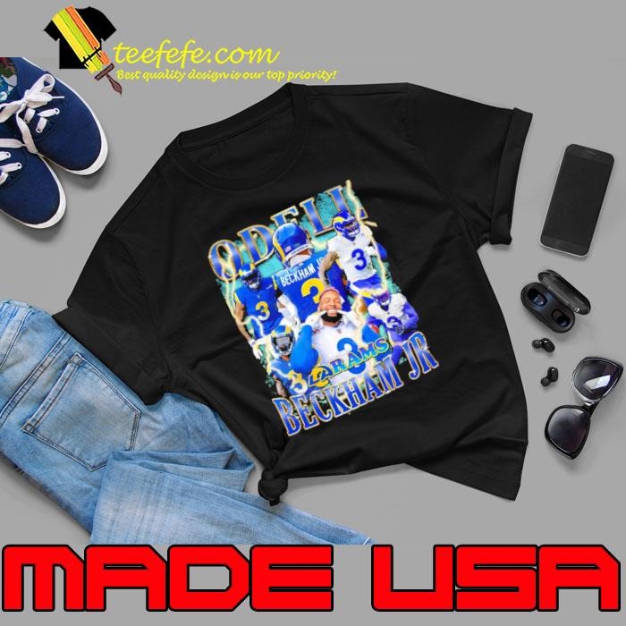 Odell Beckham Jr. American football wide receiver Retro Collage Unisex