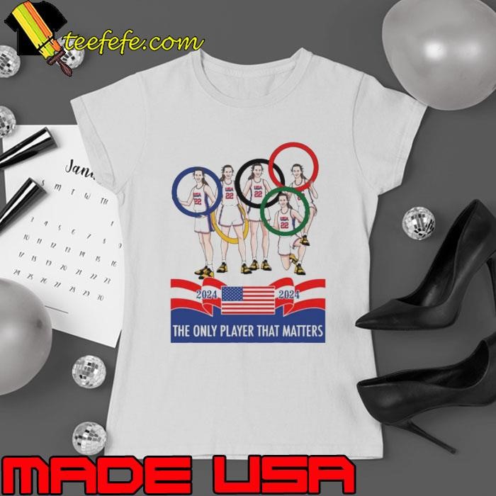 Official The Only Player That Matters 2024 Ladies tee