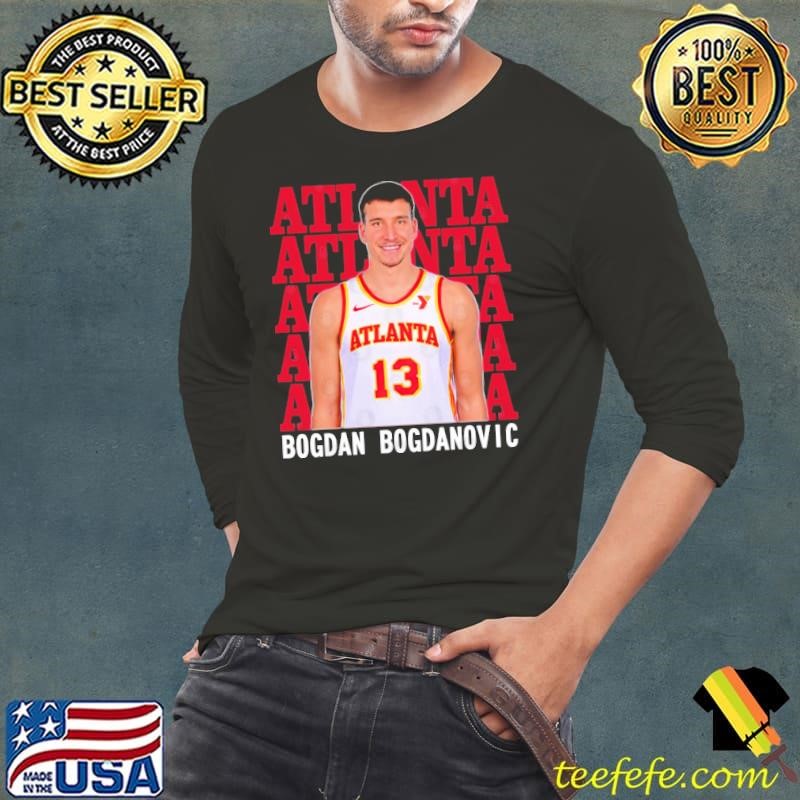 Original Atlanta Hawks Bogdan Bogdanovic Serbian professional basketball player Shirt