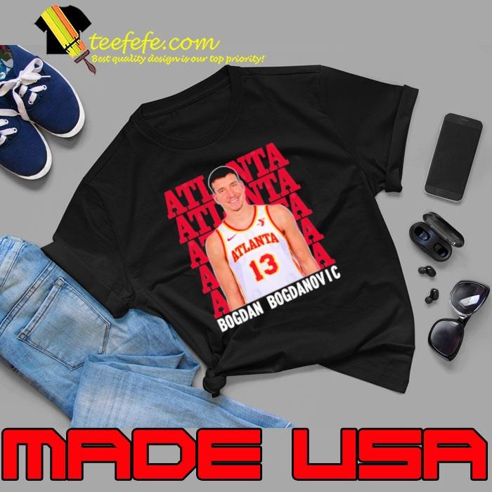Original Atlanta Hawks Bogdan Bogdanovic Serbian professional basketball player Unisex