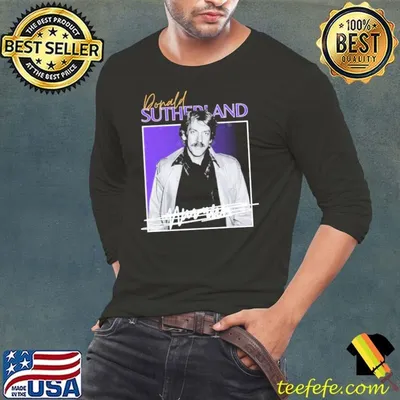 Original Donald Sutherland Canadian actor film career spanning over seven decades Vintage Shirt
