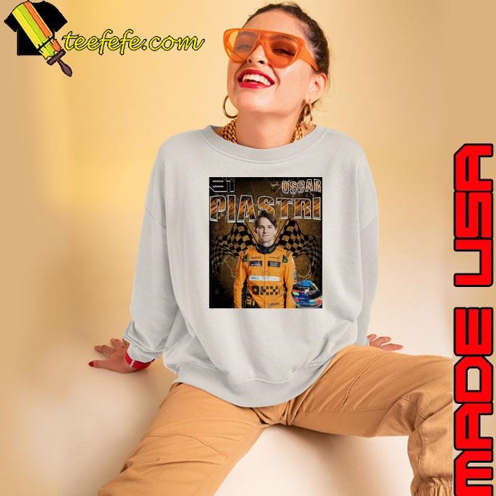 Oscar Piastri Australian racing driver currently competing in Formula One Sweatshirt