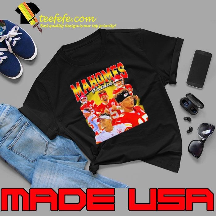 Patrick Mahomes American football quarterback Vintage Retro Collage Unisex