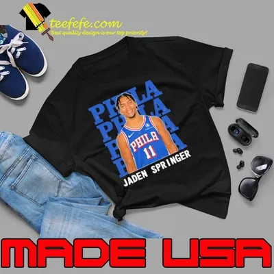 Philadelphia 76ers Jaden Springer American professional basketball player T-Shirt