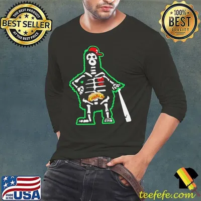 Phillie Phanatic to the bone shirt