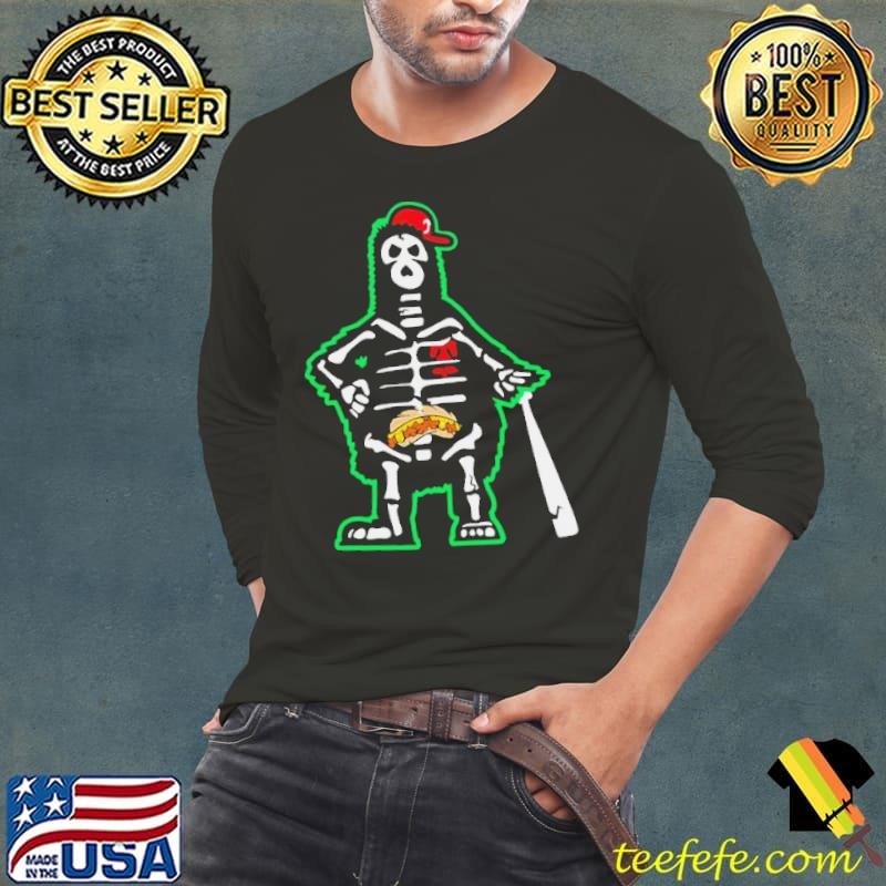 Phillie Phanatic to the bone shirt