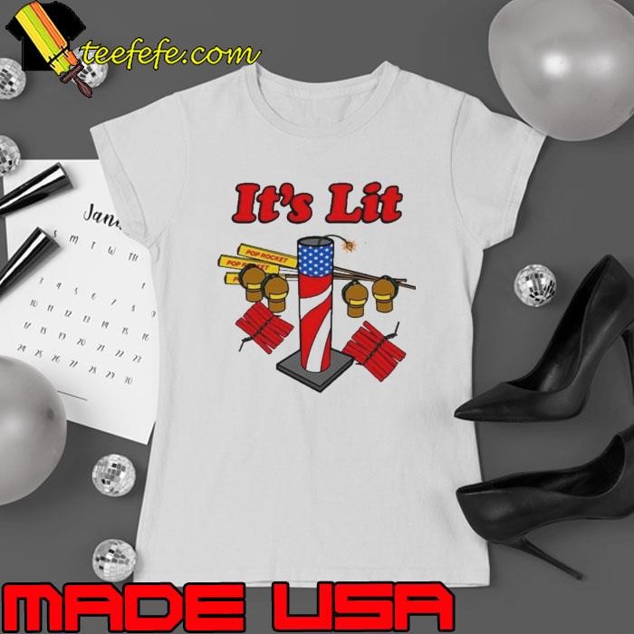 Pop Rocket It’s Lit 2024 Ladies tee