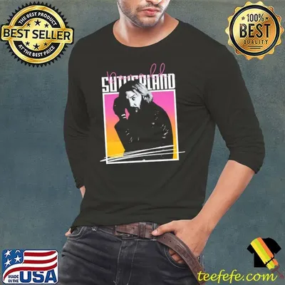 Premium Donald Sutherland Canadian actor film career spanning over seven decades retro Shirt