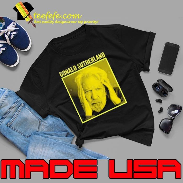 Premium Donald Sutherland Canadian actor film spanning over seven decades Unisex