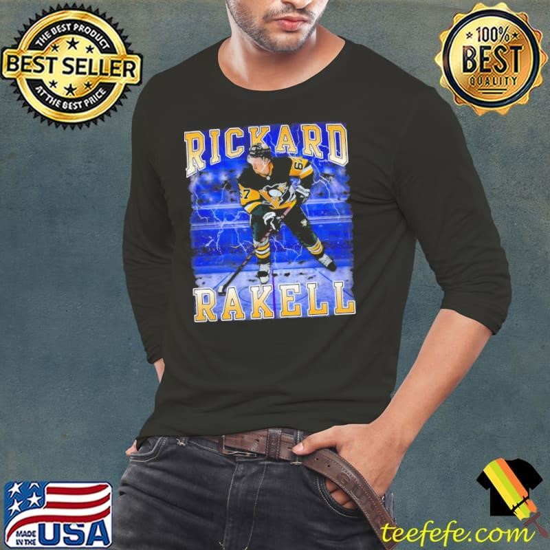 Rickard Rakell Swedish professional ice hockey right winger Pittsburgh Penguins Long Sleeve Tee
