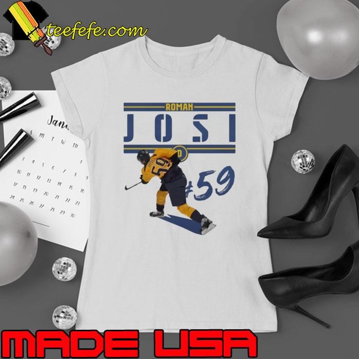 Roman Josi Nashville Play Swiss professional ice hockey defenceman T-Shirt
