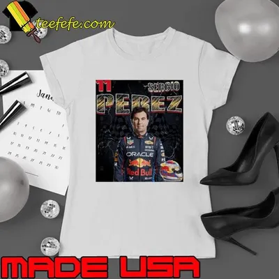 Sergio Perez Mexican racing driver who races in Formula One Shirt